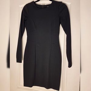 H&M Black Long Sleeve Dress